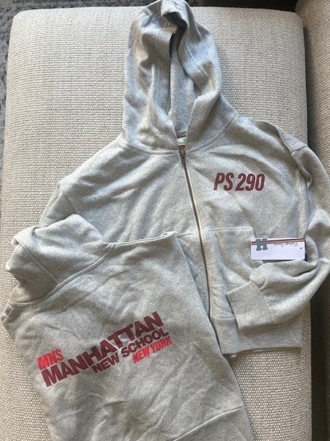 Youth Vintage Havana Crop Full Zip Hoody